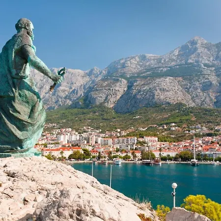 Apartamento In With Terrace, Air Conditioning, Wi-fi Podgora (Split-Dalmatia)
